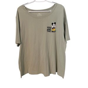 Disney mickey mouse women’s mint green lightweight 3x EUC‎